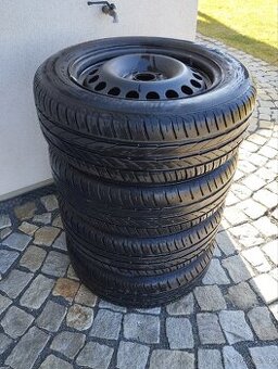 Plechová sada 4x100 r15x6j ET 49,195/60/15 letní