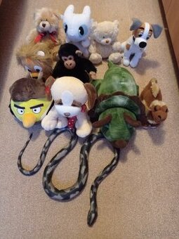 Plyšové hračky dvě koupíte třetí zdarma 2+1