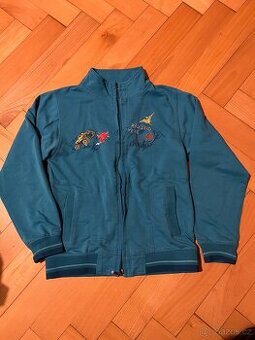 tenká tepláková mikina 134/140