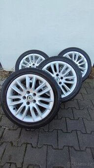 Sada 4ks alu kola Škoda Octavia 2