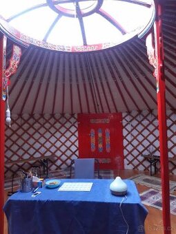 Jurta mongolská 7 m/komplet i s podlahou