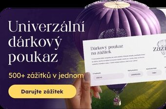 Dárkový poukaz na zážitek - v hodnotě 2000,-Kč