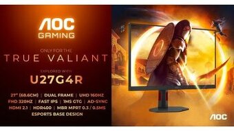 4K 27" AOC U27G4R GAMING záruka