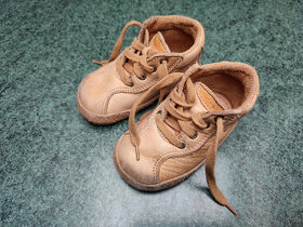 Kožené dětské podzimní boty Pegres, velikost 20