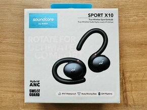 Sluchátka Anker Soundcore Sport X10 - Černé