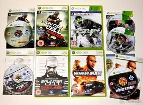 Hry pre Xbox 360 FIFA, Splinter Cell, James Bond...