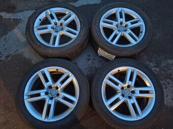 ALU disky Audi 5x112 R19 se zimními pneu 235/55 R19