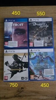 Prodám hry na PS5/PS4