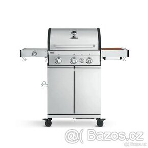 Gril Plynový Burnhard Fred Deluxe (nerez),infra, mod 2023