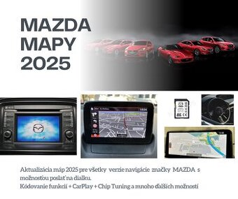 AKTUALIZACE NAVIGACE MAZDA 2025 MAPY SD KARTA - 1