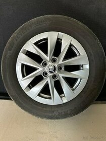 Originální kompletní sada letních kol Fabia 4 - R15 | 5x100