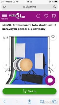 foto studio, foto plátna , foto světla, - 1
