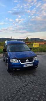 VW Caddy 1.6 Benzín (2005) – STK 2 roky, tažné, pojízdný pra