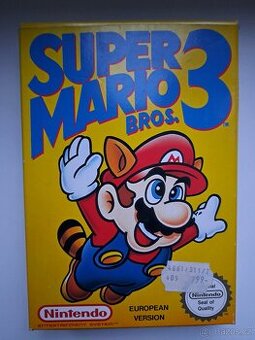 Originál NINTENDO NES Super Mario 3