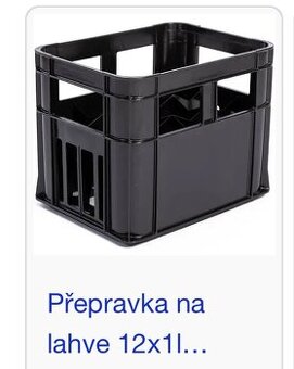 Koupim přepravky na lahve