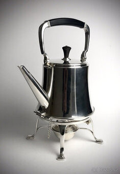 Elegantní masivní stříbrný čajovník Tiffany & Co samovar 200