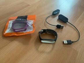 2x náhradní pásek k hodinkám MI Band 3/4 + 2x nabíječka