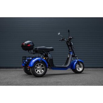 Elektrická tříkolka Leramotors C5, modrá