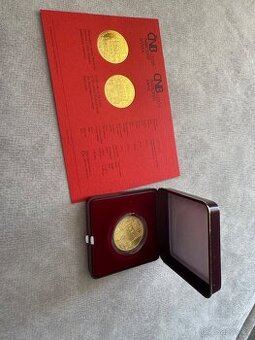 Zlatá pamětní Moravská Třebová, 5000 Kč, BK