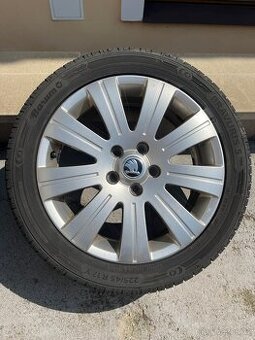 Alu kola 5x112 R17 Škoda