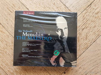 3 CD Sir Yehudi Menuhin : The Maestro (nové, orig. zabalené)