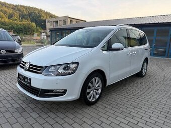 VW SHARAN 2.0 TDi DSG NAVI KAMERA WEBASTO TAŽNÉ 7 MÍST