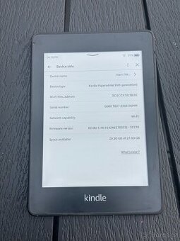 Čtečka knih Amazon Kindle Paperwhite 10. gen 32GB černá