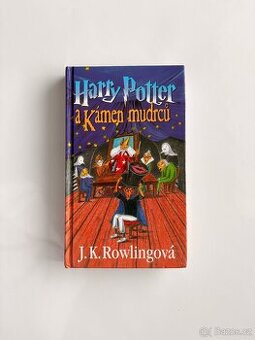 Harry Potter a Kámen mudrců – 1. české vydání 2000