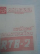 Prodám svárecku RTB -2
