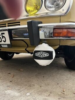 Převlaky přídavných mlhových,dálkových světel.Retro veterán.