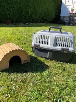 Přepravka pro králíky SKUDO 48x31x31 cm