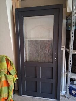 Nove plastove dvere 995x2000 antracit/ bila