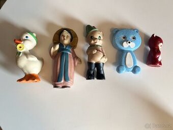 Staré hračky značené