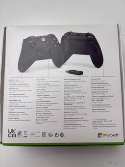Xbox Wireless Controller + Bezdrátový adaptér