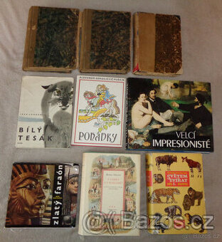 Knihy starší: Velcí impresionisté + Zlatý faraón