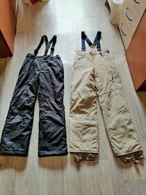 Teplé zimní kalhoty, mikiny..