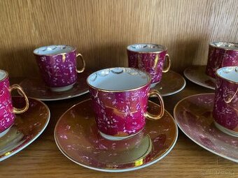 KÁVOVÁ SOUPRAVA -NOVÁ-ZNAČENÁ JSK