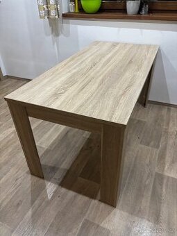 Jídelní stůl dub sonoma 160x80