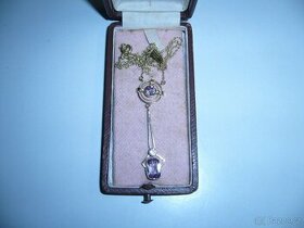 SECESNÍ ZLATÝ KOLIER