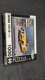 Puzzle Škoda 130LR + Podpisové karty Škoda