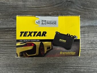 Nové zadní brzdové destičky Textar 2433801
