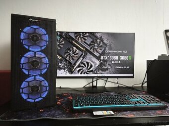 HERNÍ PC I5 11400F RTX 3060 TI 8GB + Monitor 27 165 Hz