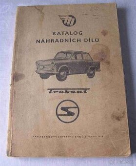 TRABANT katalog náhradních dílů