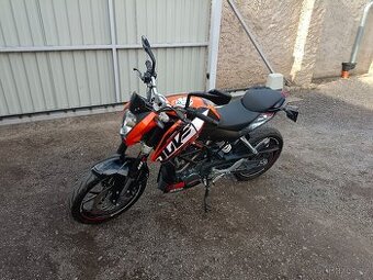 KTM 125i Duke CZ doklady v ceně