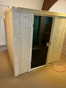 Finská sauna Eupin z výstavy