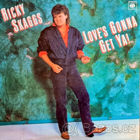 Ricky Skaggs – Love's Gonna Get Ya 1988 LP deska, stav VG+