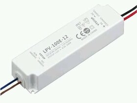 LED světlo zdroj 12V 100W - LPV-100E-12