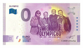 0 euro bankovka OLYMPIC