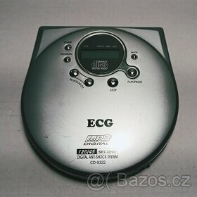 Přenosný přehrávač CD/MP3 ECG CD-9322