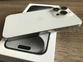APPLE iPhone 15 Pro 256GB White Titanium - 1